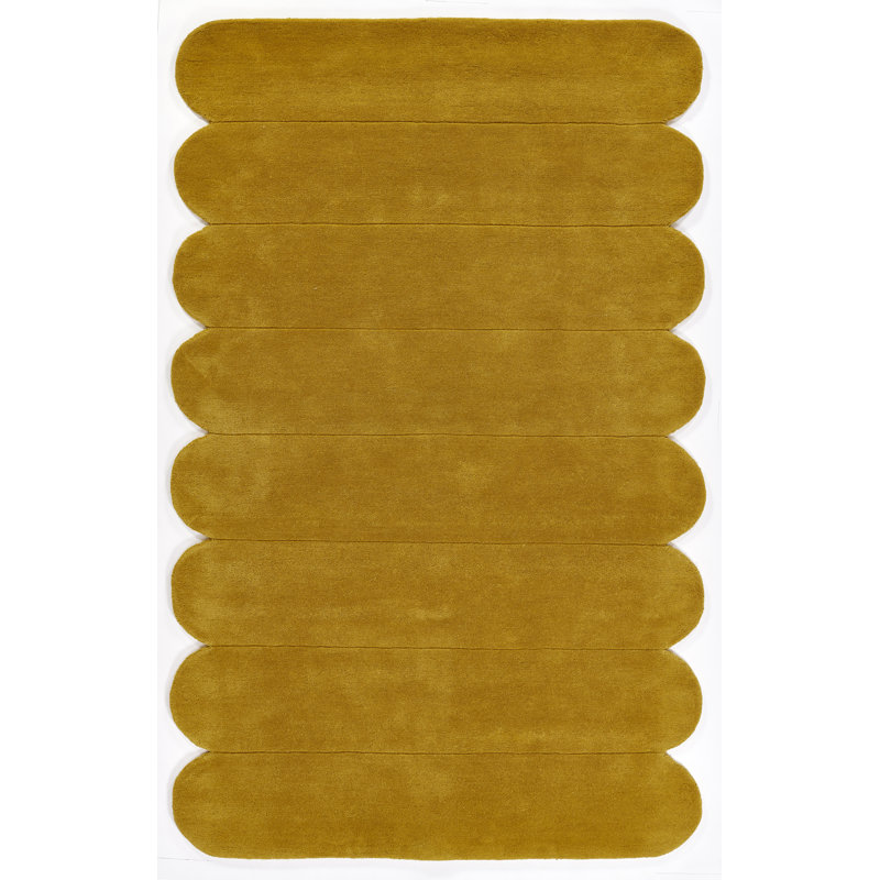 Dabria Hand Tufted Wool Indoor Rug, Rectangle 5' x 8'
