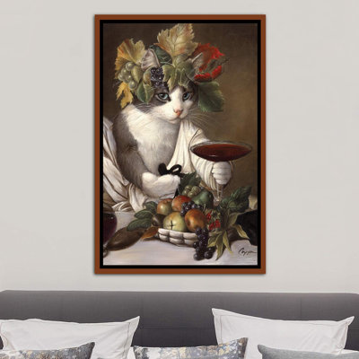 " Widget As Bacchus " Oil Print