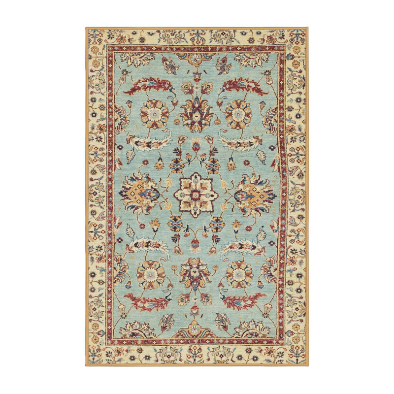 Abstract Indoor Rug, Square 4'