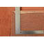 Tapis oriental oriental en laine noué à la main orange