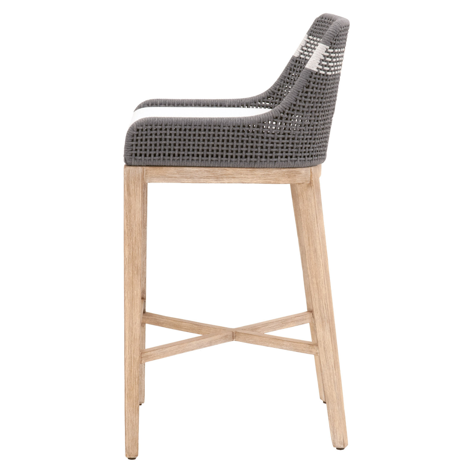 Bowker Bar and Counter Stool, Bar Stool (31” Seat Height), Dove Gray / White Speckle