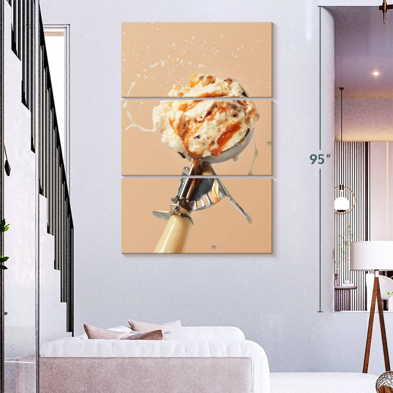 Yarlin, cuillère à glace, H 74 po x l 48 po