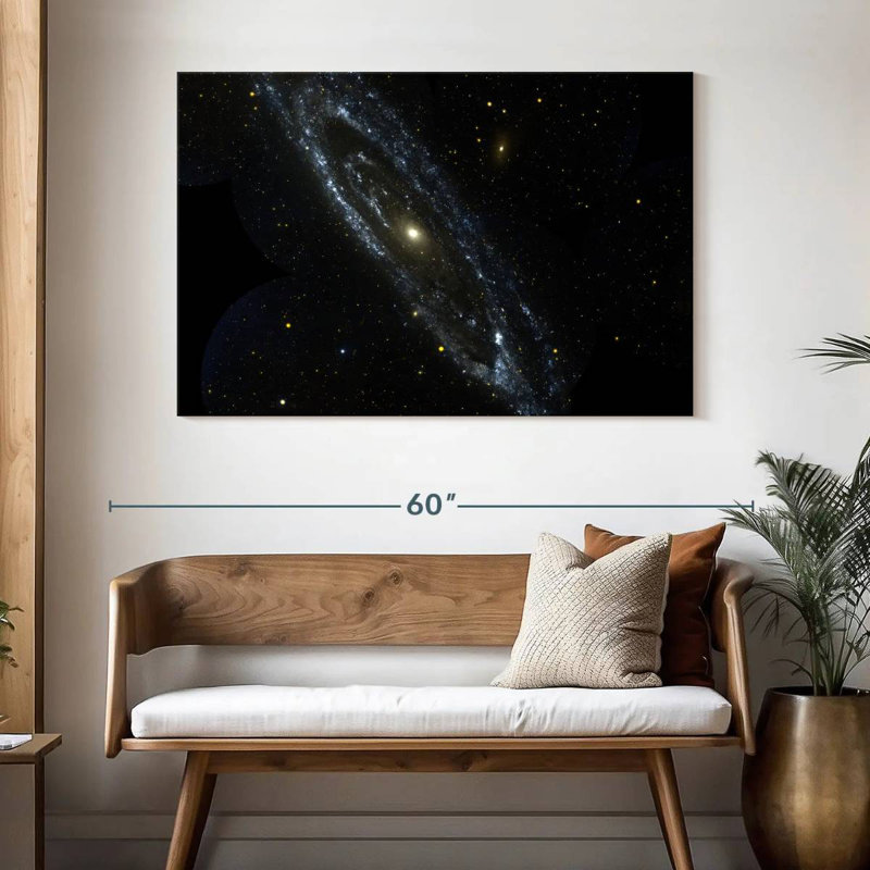 Oberle Andromeda Galaxy, 32" H x 48" W