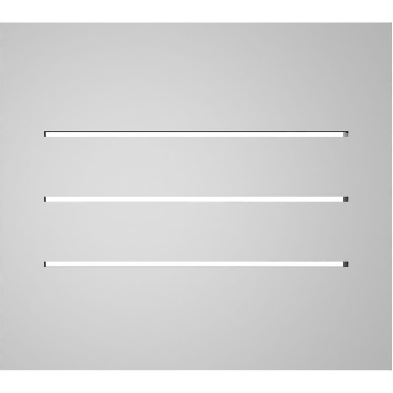Évent à pignon fonctionnel en uréthane rectangulaire à fixation en surface, brun clair apprêté, H 16 po x l 18 po x P 1,5 po