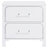 Helena Pearl White 2-Drawer Nightstand