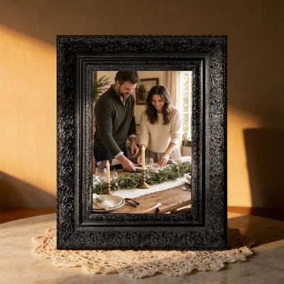 Black 3 PCS 8" x 10" Gallery Inspired Picture Frame with Gallery Wall Styling