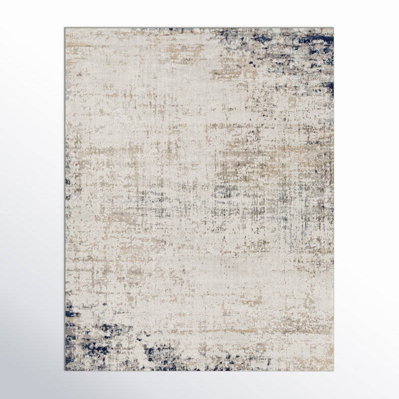 Jemison Abstract Indoor Rug, Rectangle 7'10" x 10'