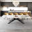 Cerinle 78.74'' To 110.24'' Extendable Rectangular Sintered Stone Dining Table For 10-12-468004971