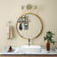 3-Light Dimmable Brushed Nickel Vanity Light