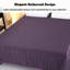 Couvre-lit de couleur unie - mauve - 168 × 229 cm-119688223-119688224