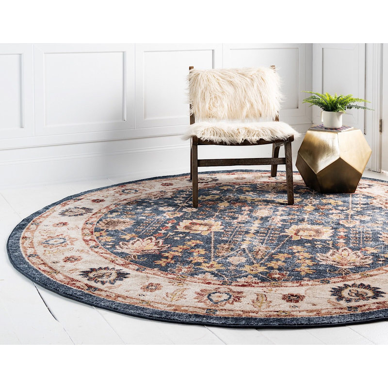Tapis oriental bleu clair Edens