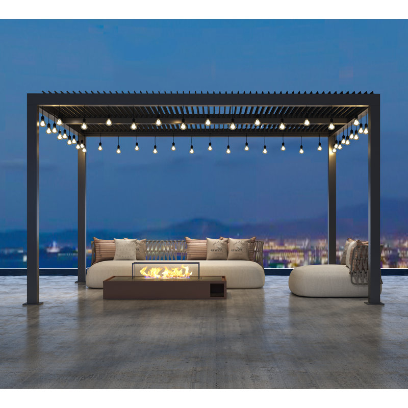 4m x 3m Aluminum Pergola