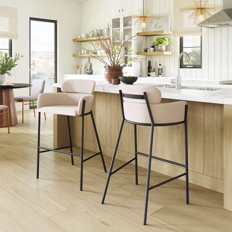 Inanna Upholstered Counter Stool