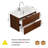 Modern Elegance 32-Inch Floating Bathroom Vanity-1690244810