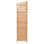 Tablette décorative tissée avec corde de papier et structure en bois massif-1524131321