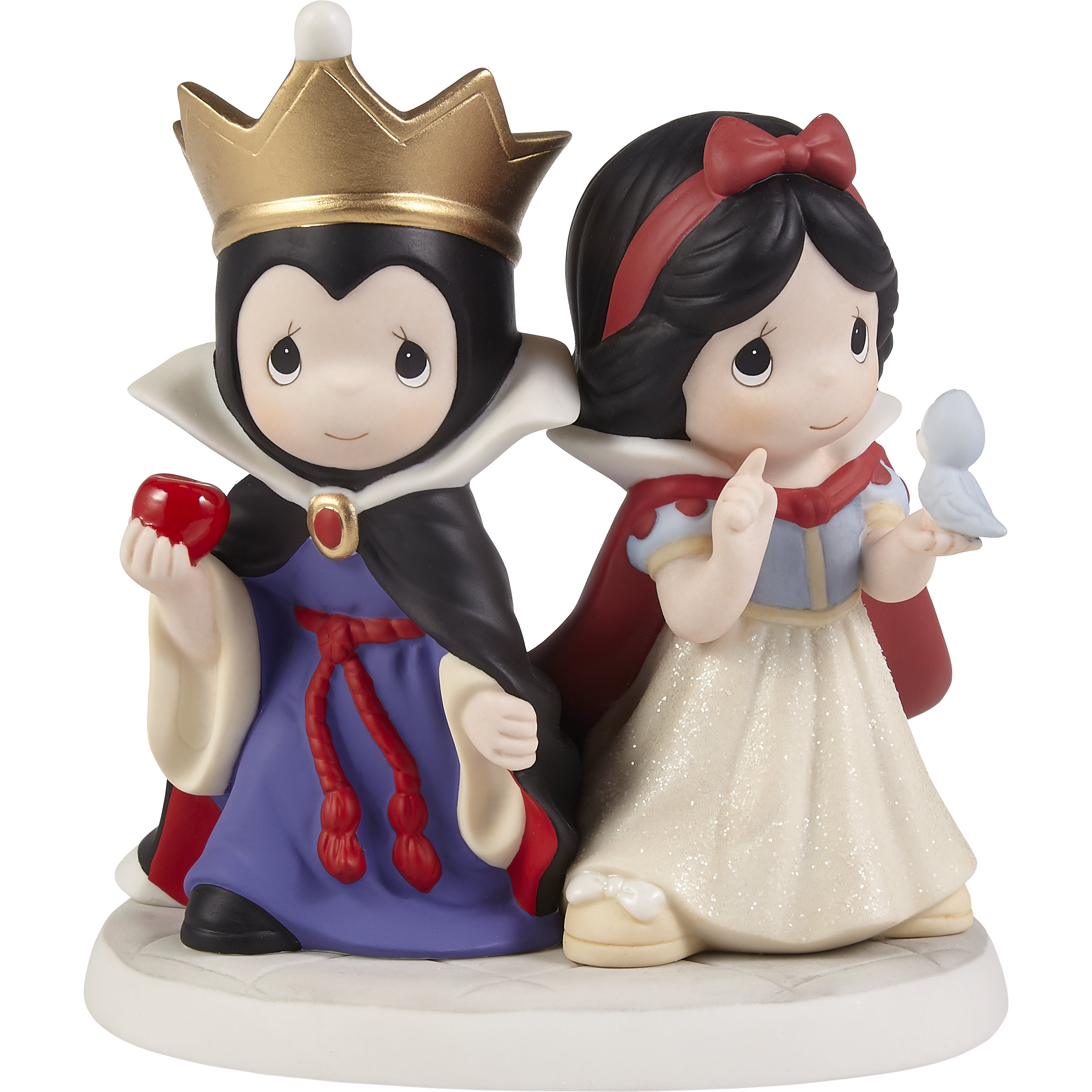 Precious Moments 231030 Life Is A Daring Adventure Disney Tinker Bell and Captain  Hook 2-Piece Bisque Porcelain Figurine Set