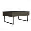 Dazza 2 Lift Top Coffee Table With One Drawer Espresso Onyx Finish