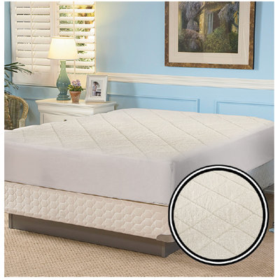 Protège-matelas éponge imperméable et silencieux jusqu'à 12