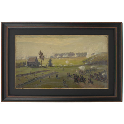 The Battle Of Gettysburg By Edwin Forbes