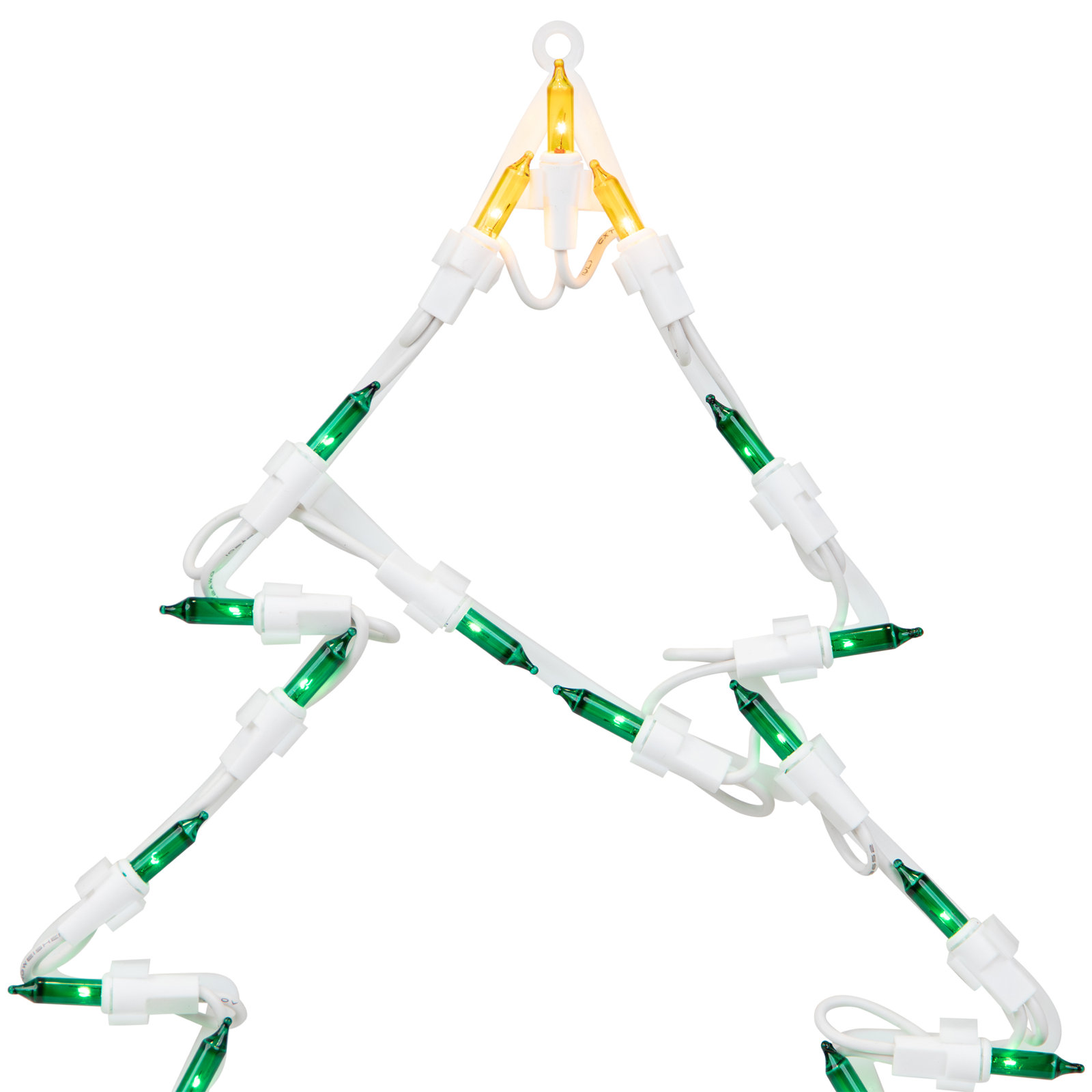 15" Lighted Christmas Tree Window Silhouette