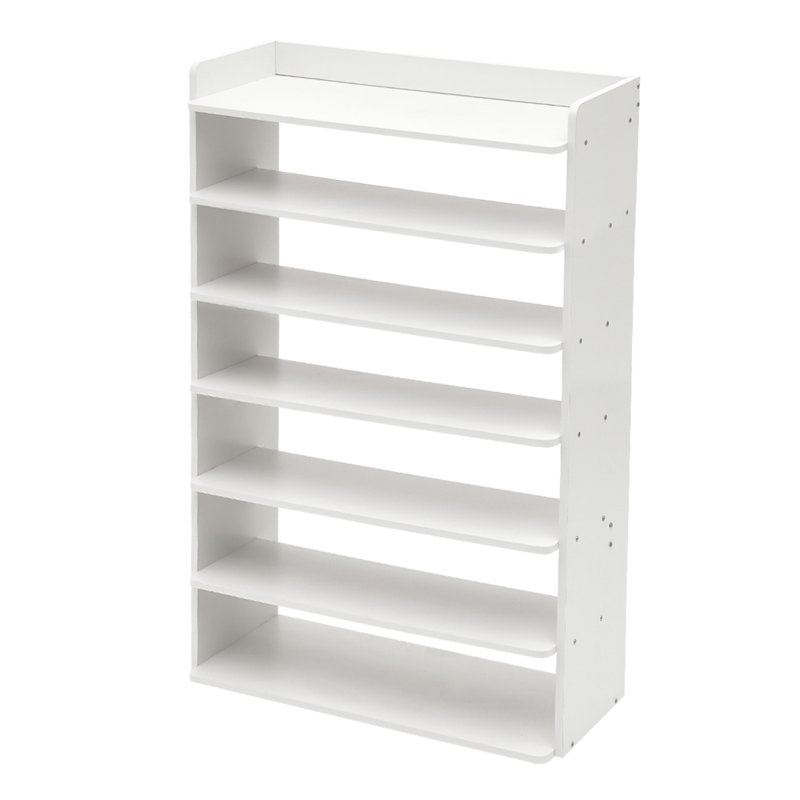 Shoe Rack, 104cm H x 62cm W x 26cm D, White