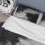 Ensemble de housse de couette en microfibre / polyester noir et blanc Delicate Brushstrokes II Bedding-1387590702