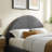 Resort Performance Velvet Arched Round Platform Bed-101181362-101181365