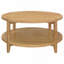 Ensemble de table basse et table de bout 2 pièces érable