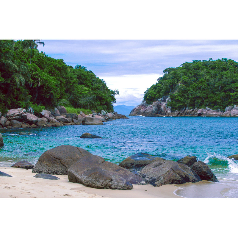 Cabbage Island - Wrapped Canvas Print, 51cm H x 76cm W