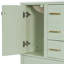 Meuble-lavabo de salle de bain avec lavabo en céramique, armoire autoportante moderne avec porte à fermeture en douceur, tiroir profond-1752494492