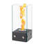 Rectangular Glass Tabletop Fireplace