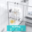 Over The Door Shower Caddy Organizer - Rustproof Hanging Bathroom Storage With No Drilling Installation, Large Capacity 2-Tier Design, Strong Suction Cups & Anti-Slip Silicone-1551593962
