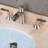 Widespread 2-handle Bathroom Faucet with Drain Assembly-99926942