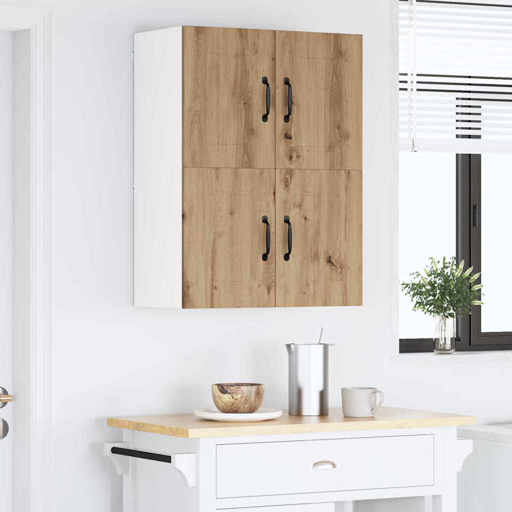 Vidaxl Kitchen Wall Cabinets 2 Pcs High Gloss White 60 X 31 X 40 Cm