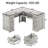 Modular L-Shaped Executive Desk-102620389