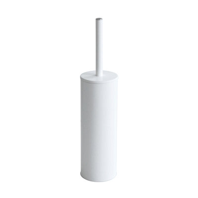My Love Toilet Brush and Holder in Matte White