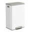 Poubelle, poubelle 13 gallons, avec 15 sacs poubelle, acier inoxydable, avec couvercle à fermeture en douceur, seau intérieur amovible, poignées-120070878