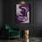 Abstract Figurative 5 Purple Canvas Wall Art-336860989