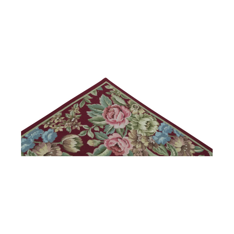 Hand-Knotted High-Quality Red Area Rug