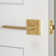 Viaggio Quadrato Linen Rosette Single Dummy With Brezza Lever In Titanium Grey