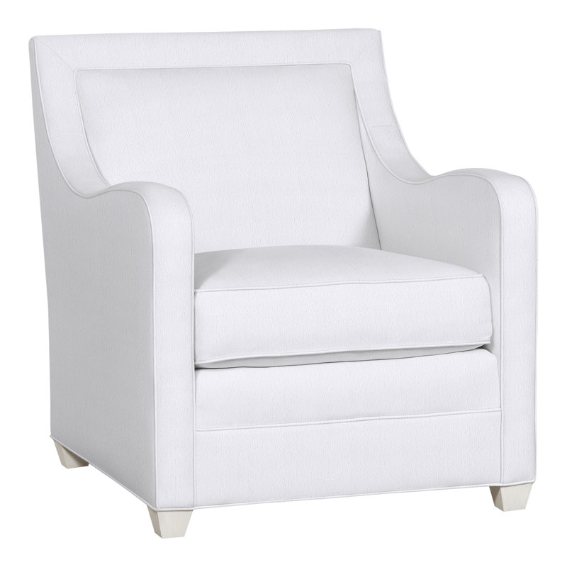 Haden Upholstered Armchair, Casa Blanca, Navada Snow