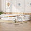 Lit sur pied, lit sur pied avec clôture Montessori