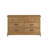 Esterel Wood 6-Drawer Dresser, Honey Brown
