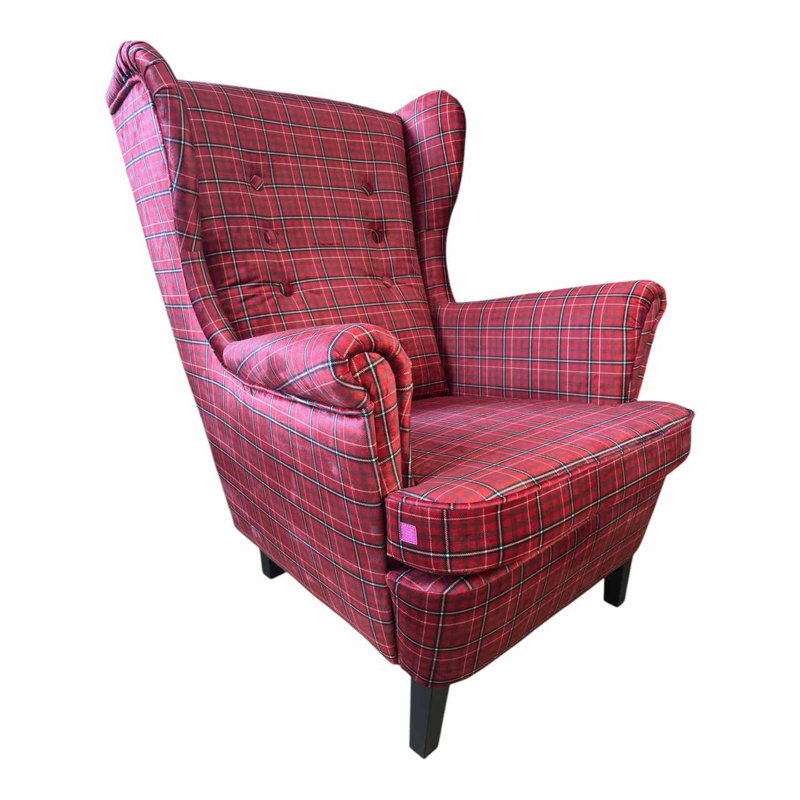 Atara Velvet Wingback Chair