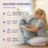 Cassiopeia Watercolor Tie Dye Printed Comforter Set with Throw Pillow-1754778312-1783019118