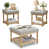 Plateau gris / base brun clair