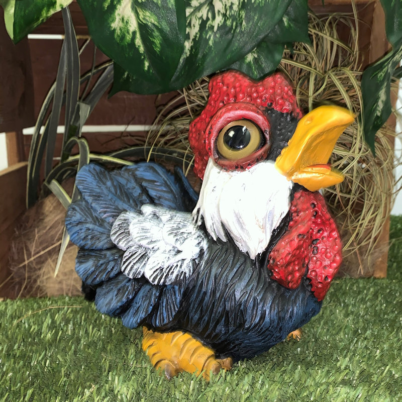 Statue de jardin fantaisiste «Freddie», H 8,5 po x l 10,5 po x P 6 po, 2