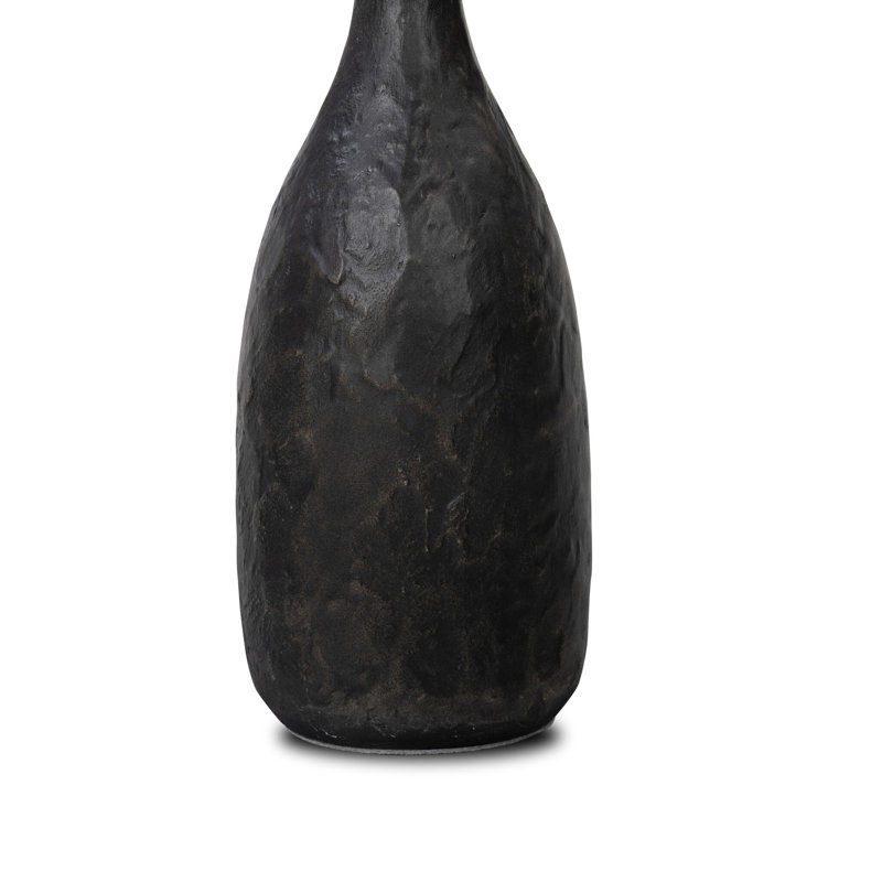 Cora End Table, Obsidian Concrete