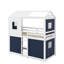 Lit double superposé en bois avec tente-929605902-929605903