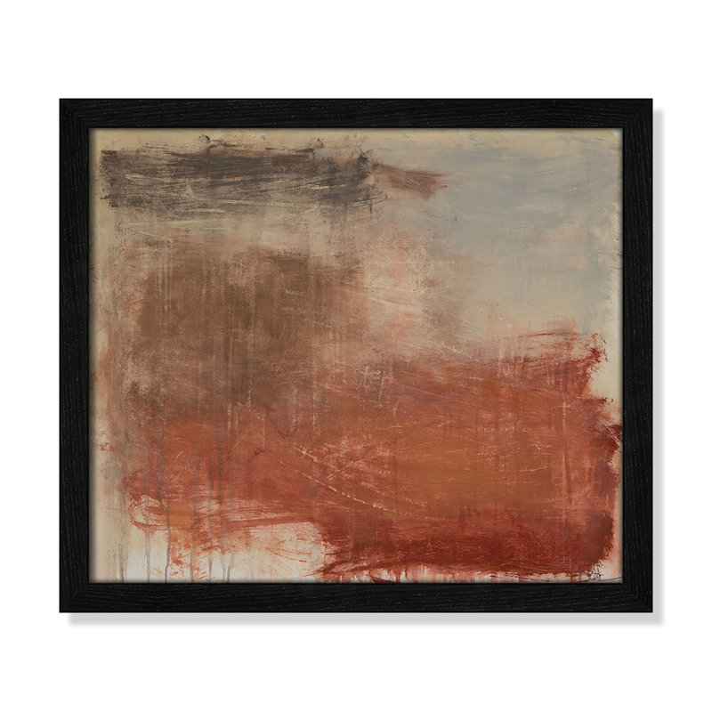 «Autumn Over The Rivera» par Casa Fine Arts, H 13 po x l 15 po x P 0,75 po, Reproduction encadrée sans passe-partout, Noir